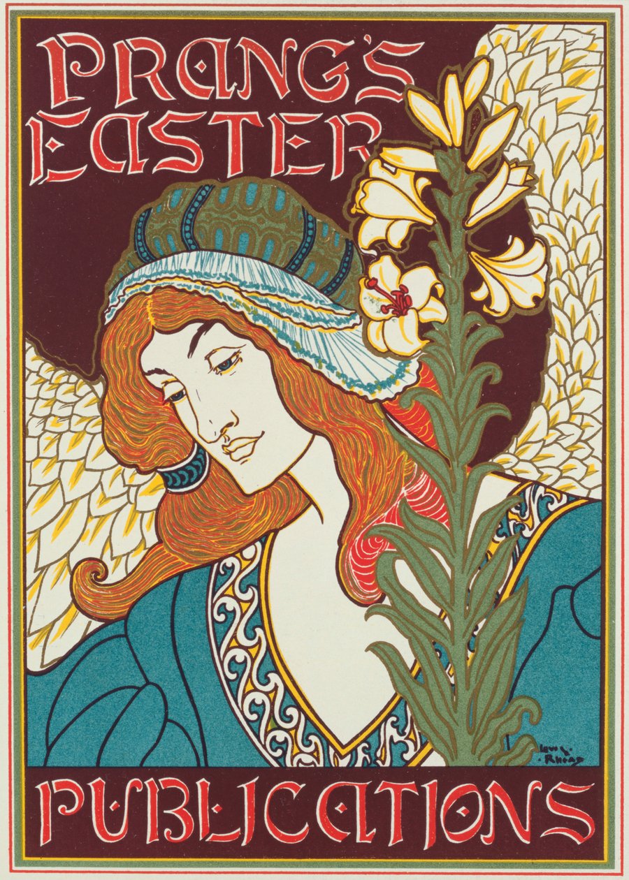 Pubblicazioni pasquali di Prang da Louis John Rhead