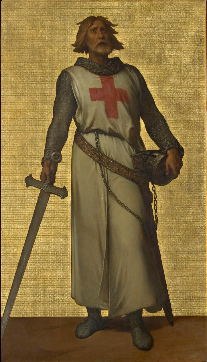 Goffredo di Buglione, 1872-1877 da Louis Joseph Gallait
