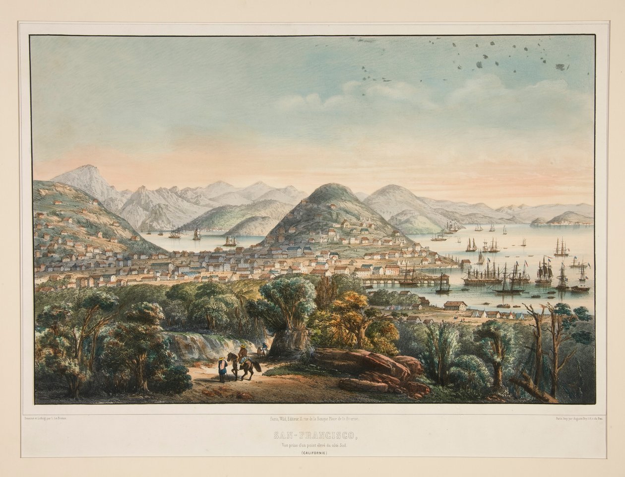 San-Francisco, / Vue prise d da Louis Le Breton