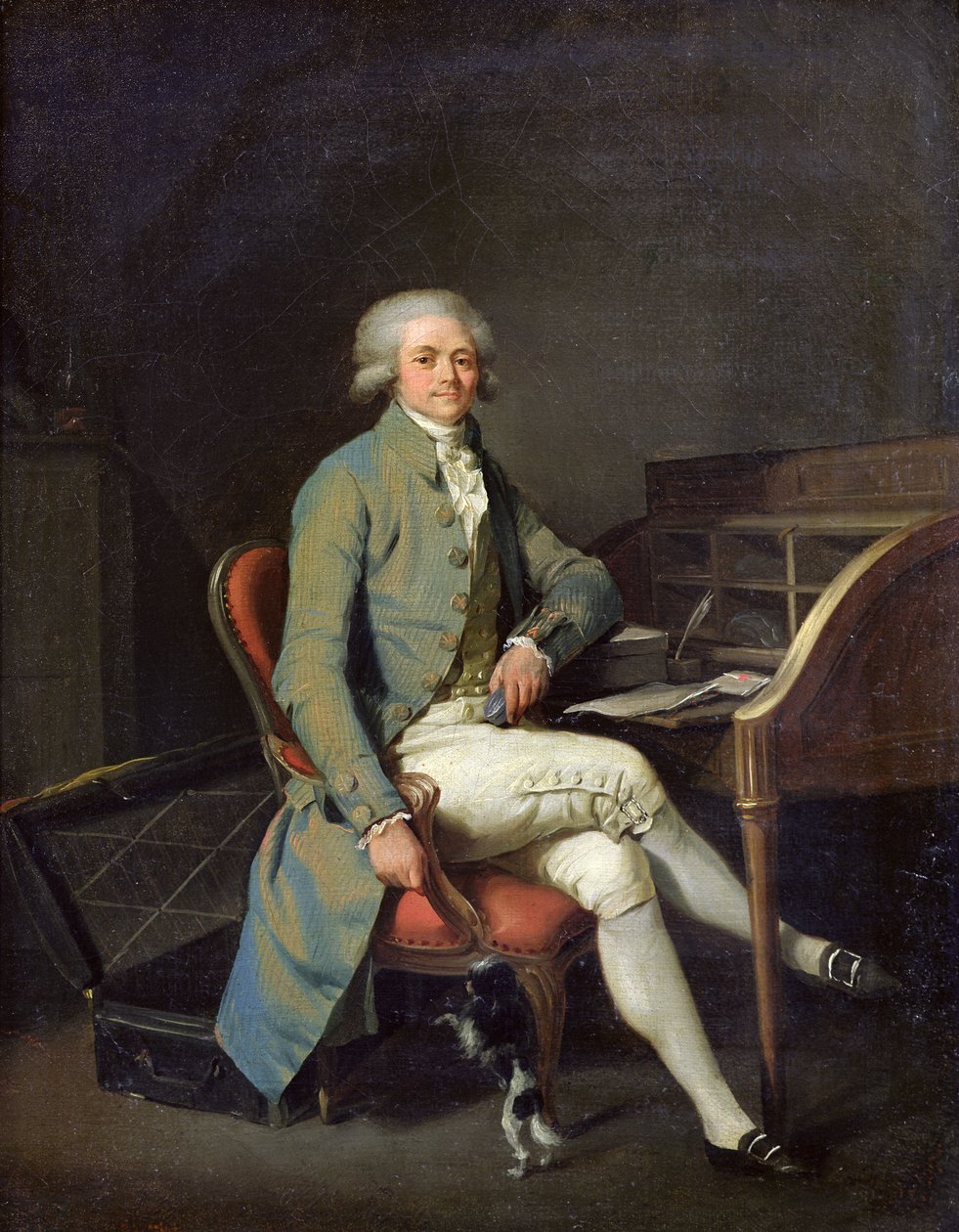 Maximilien de Robespierre da Louis Leopold Boilly