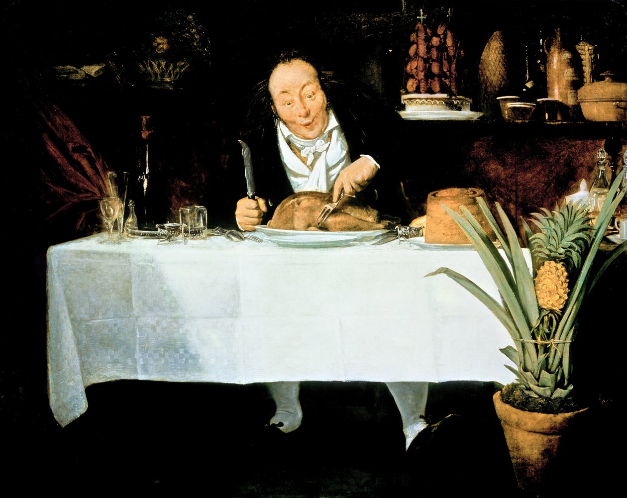 Il buongustaio da Louis Leopold Boilly