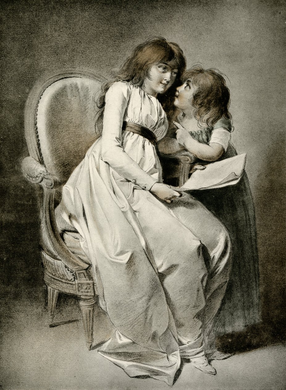 Le due sorelle da Louis Leopold Boilly