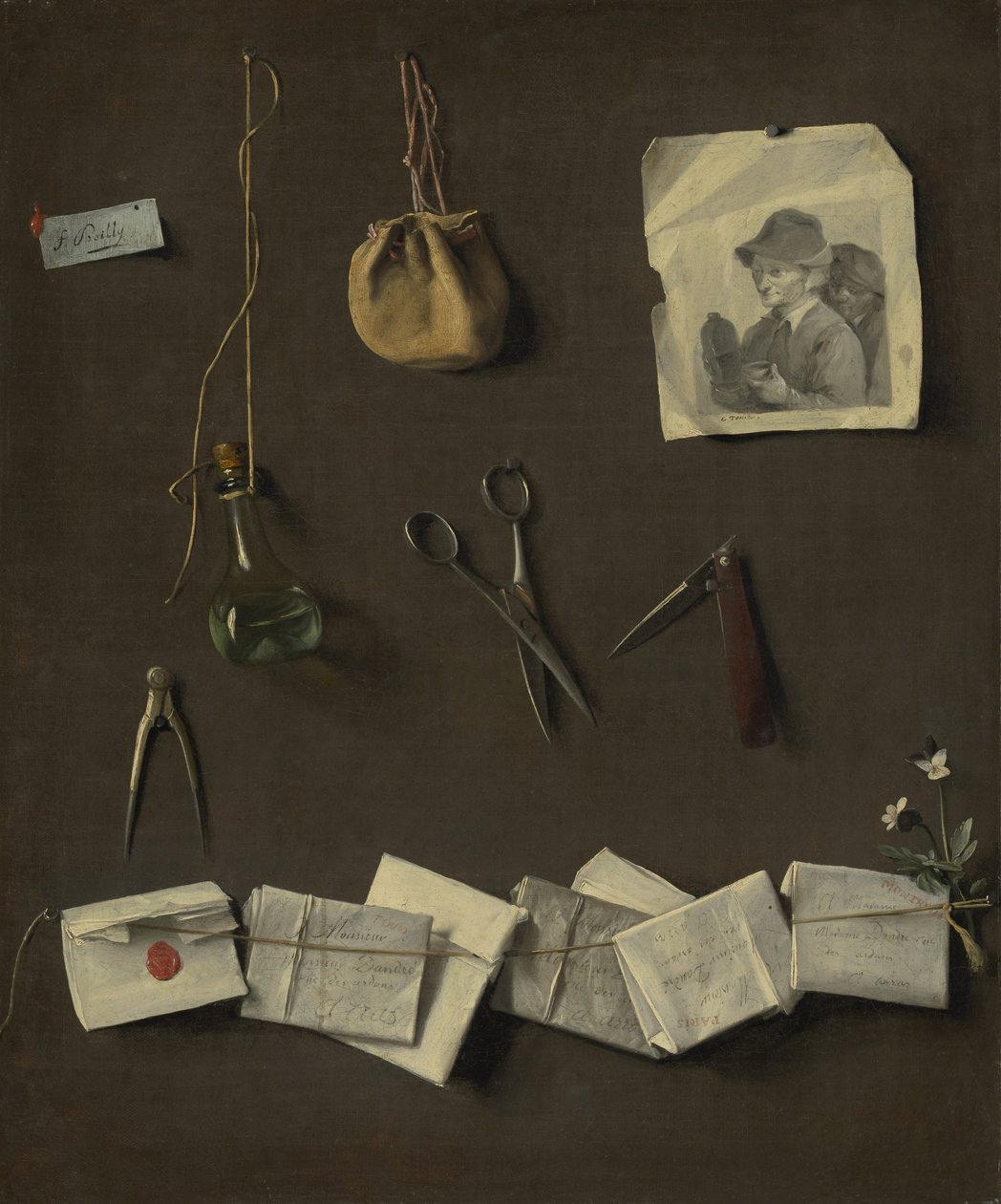 Vari oggetti, c.1785 da Louis Leopold Boilly