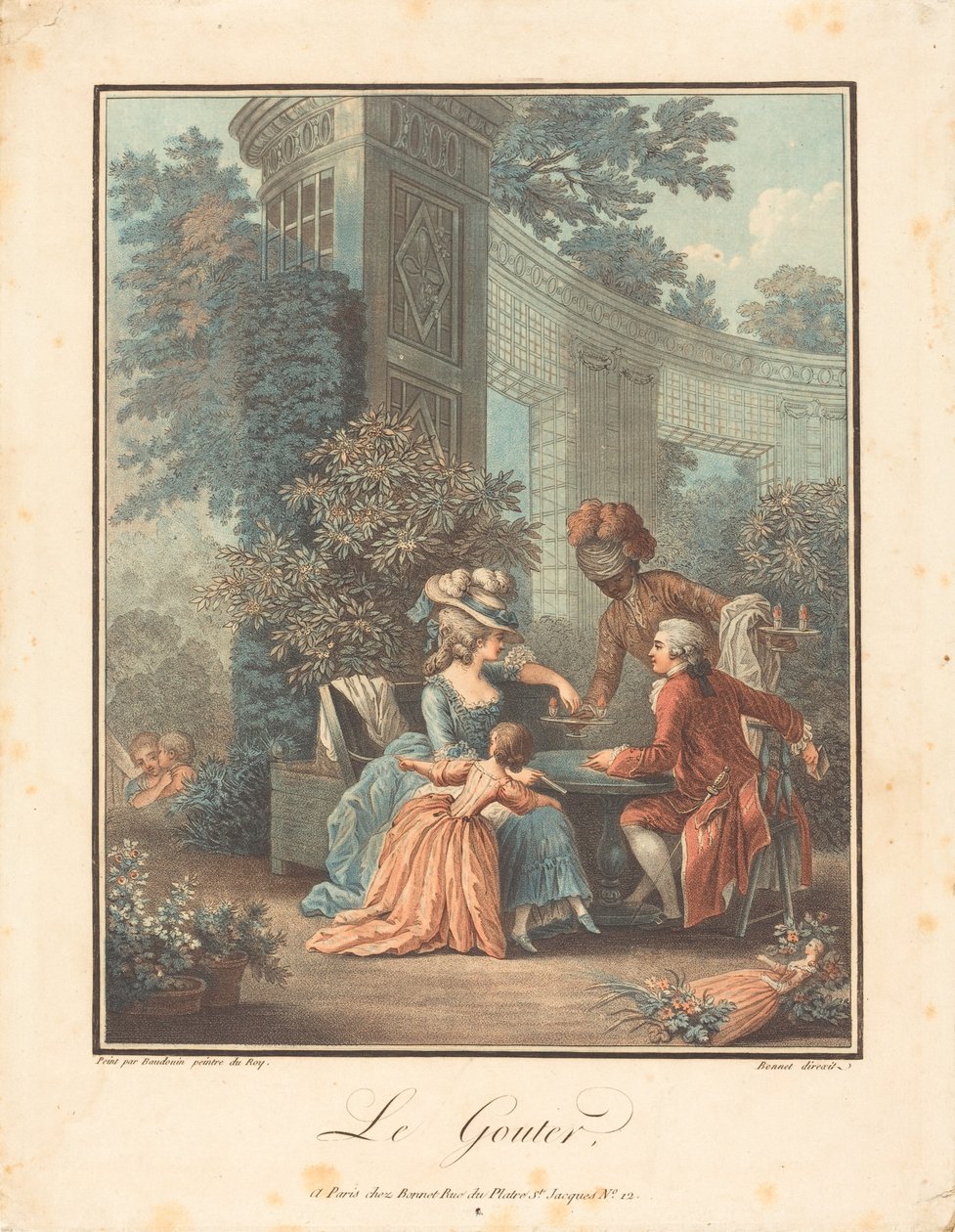 Le Gouter da Louis Marin Bonnet after Pierre Antoine Baudouin