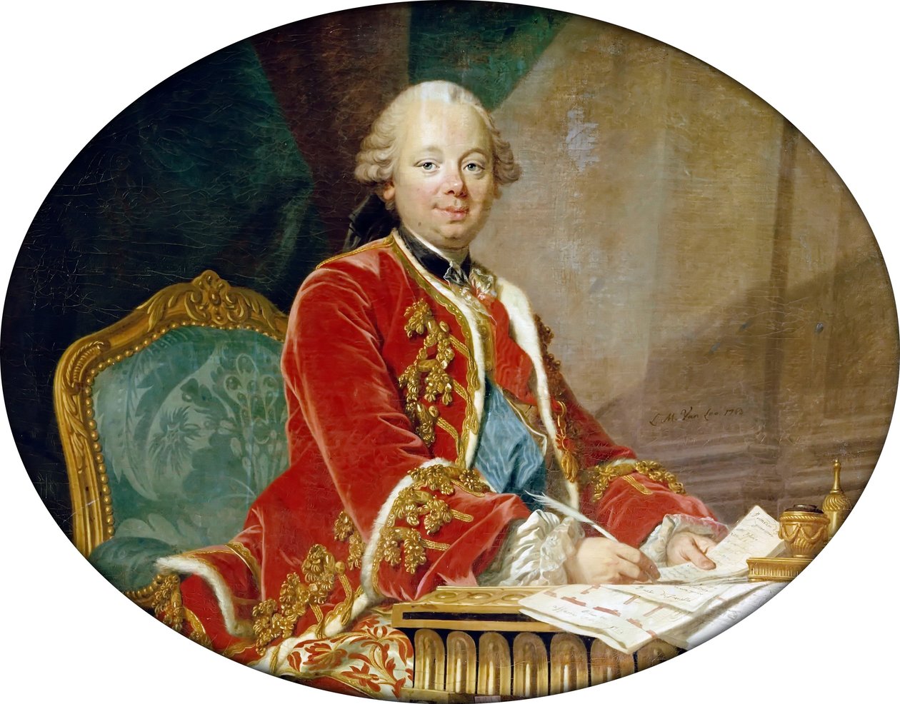 Étienne-François, duca di Choiseul-Stainville (1719-1785) da Louis Michel van Loo