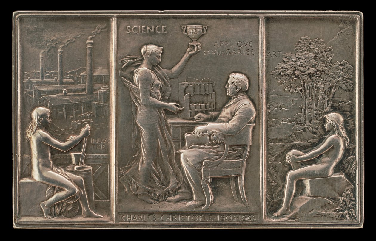 Charles Christofle, 1805-1863, Argentiere [recto] da Louis Oscar Roty