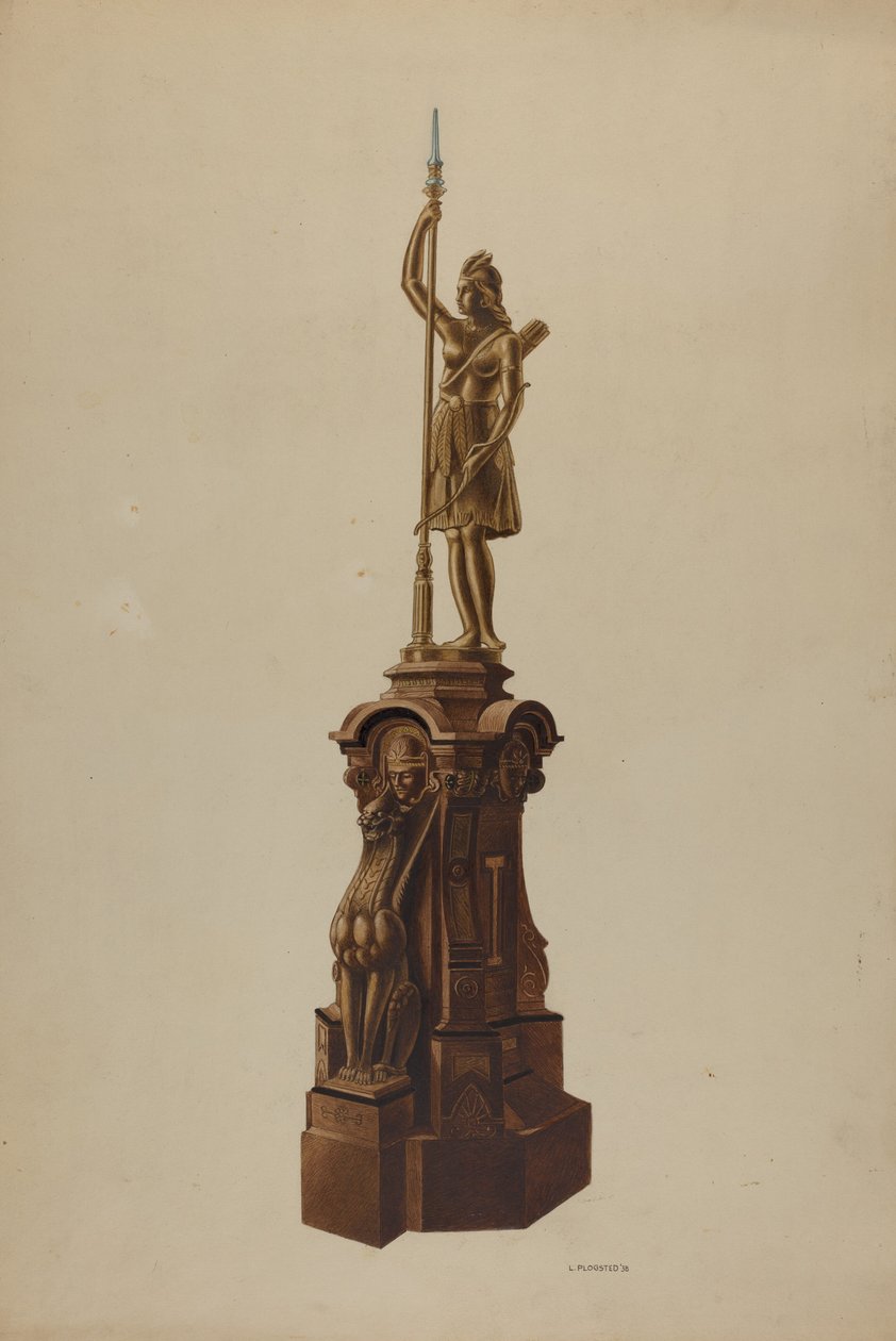 Nuovoel Post, 1938 da Louis Plogsted