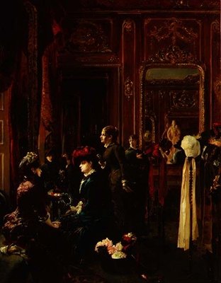 Dalla modista da Louis Robert Carrier Belleuse