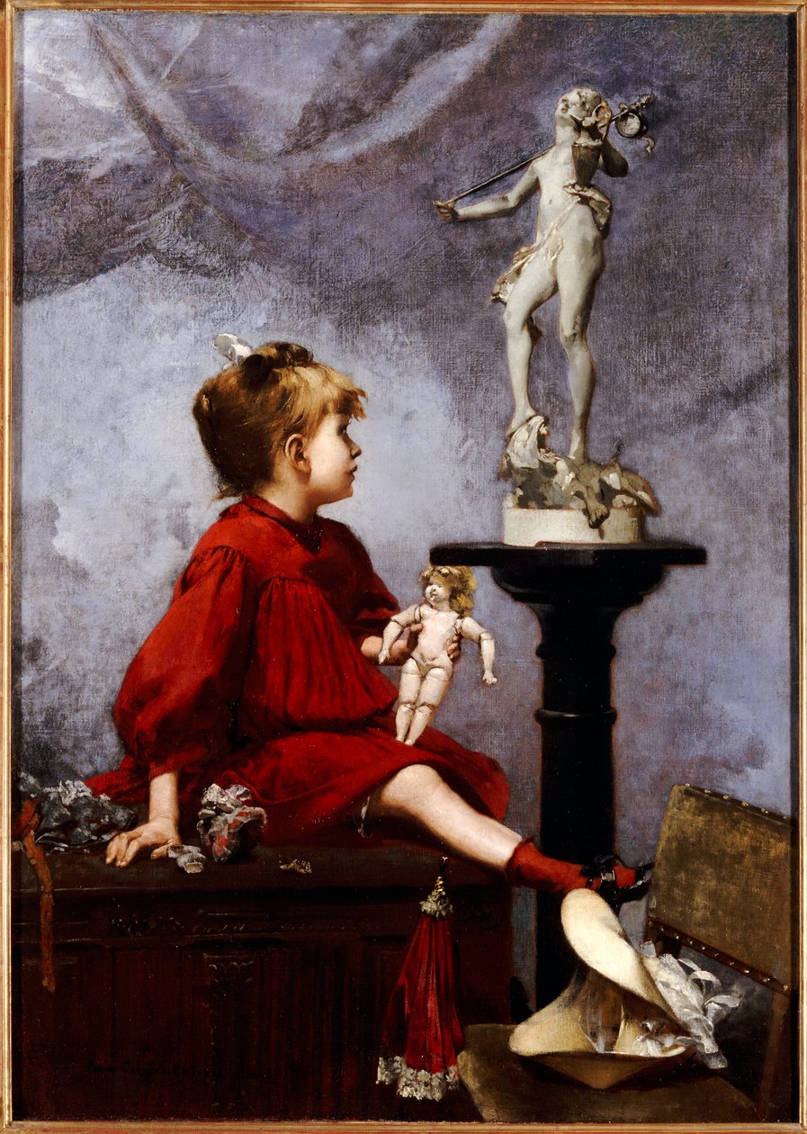 La bambola da Louis Robert Carrier Belleuse