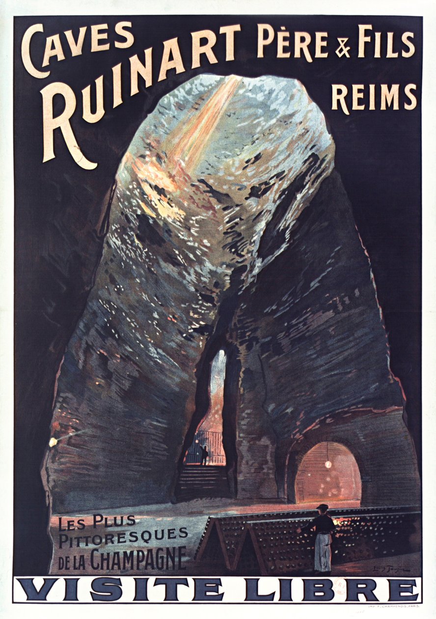 Caves Ruinart, 1914 da Louis Tauzin