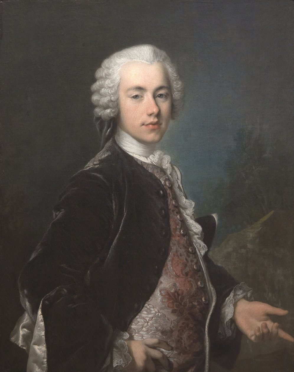 Ritratto di Frederik Berregaard da Louis Tocqué