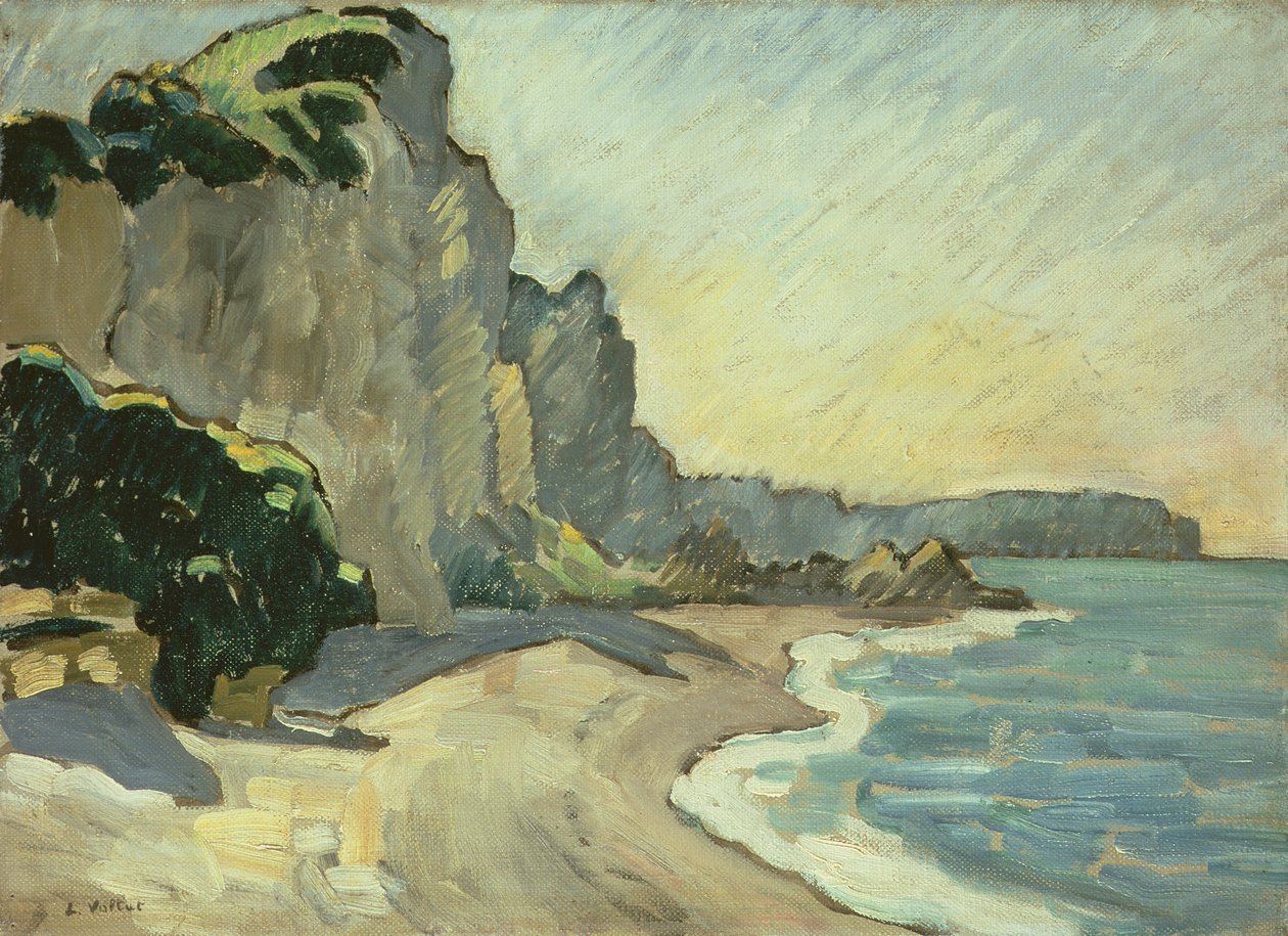 La scogliera da Louis Valtat