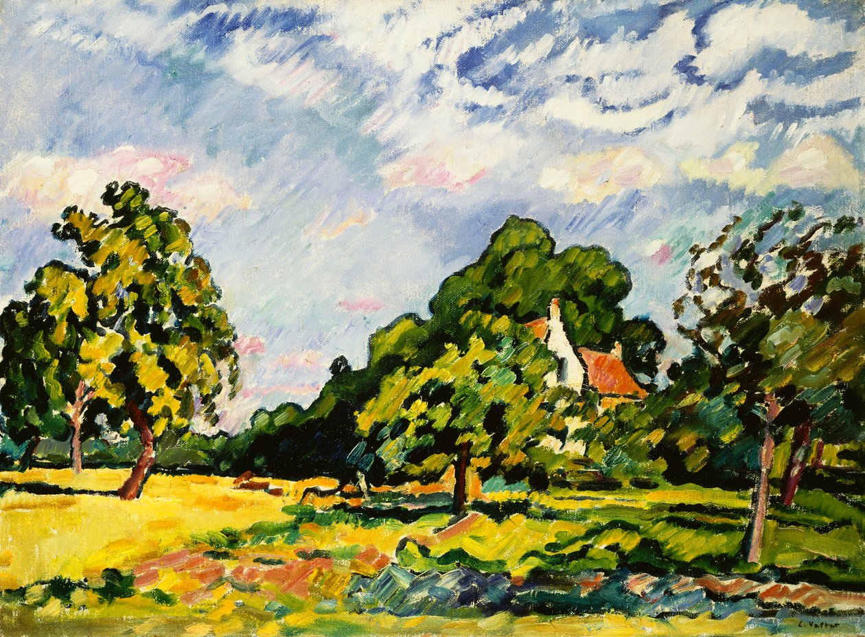Paesaggio in Normandia da Louis Valtat