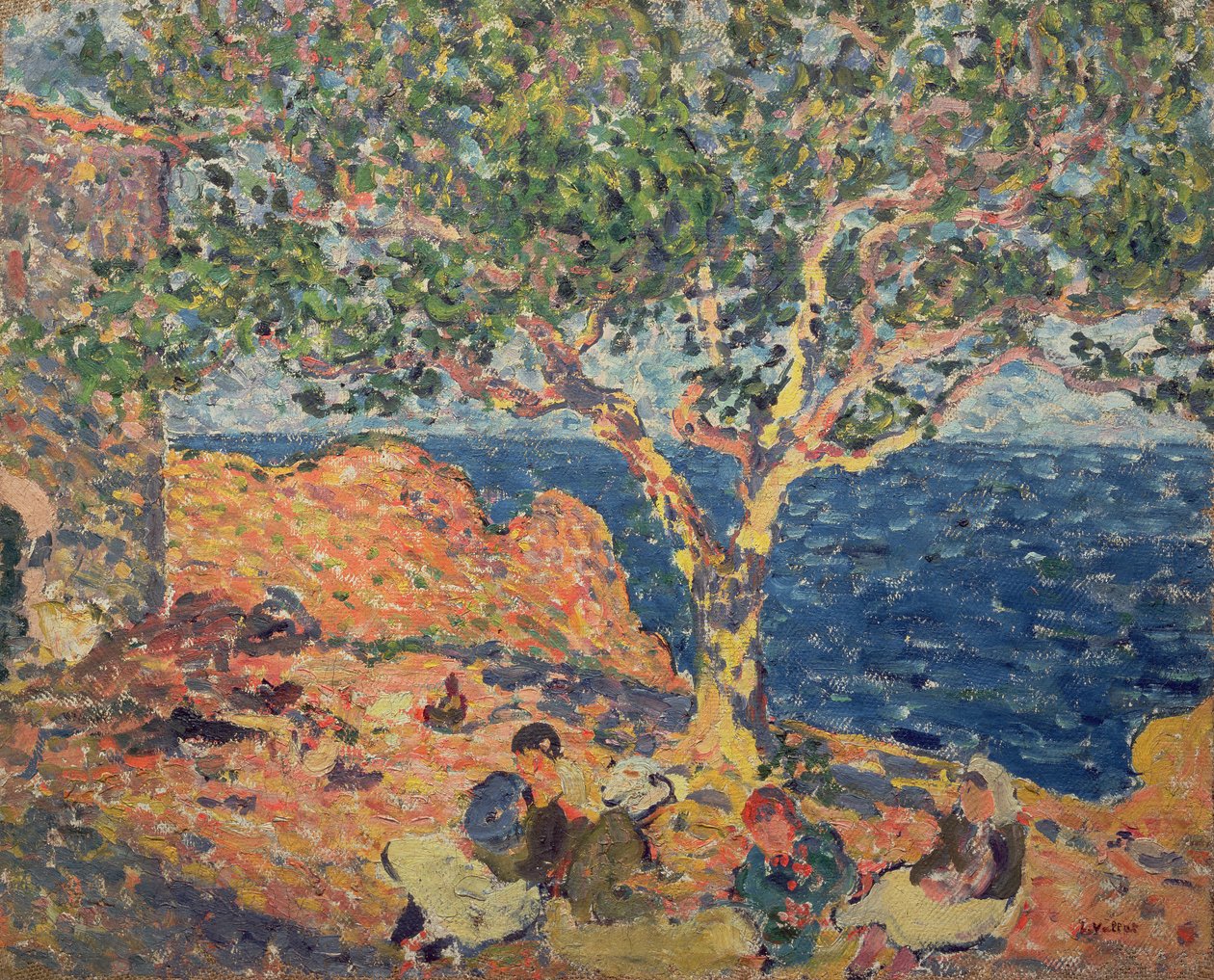 Paesaggio mediterraneo da Louis Valtat