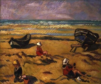 Sulla Spiaggia da Louis Valtat