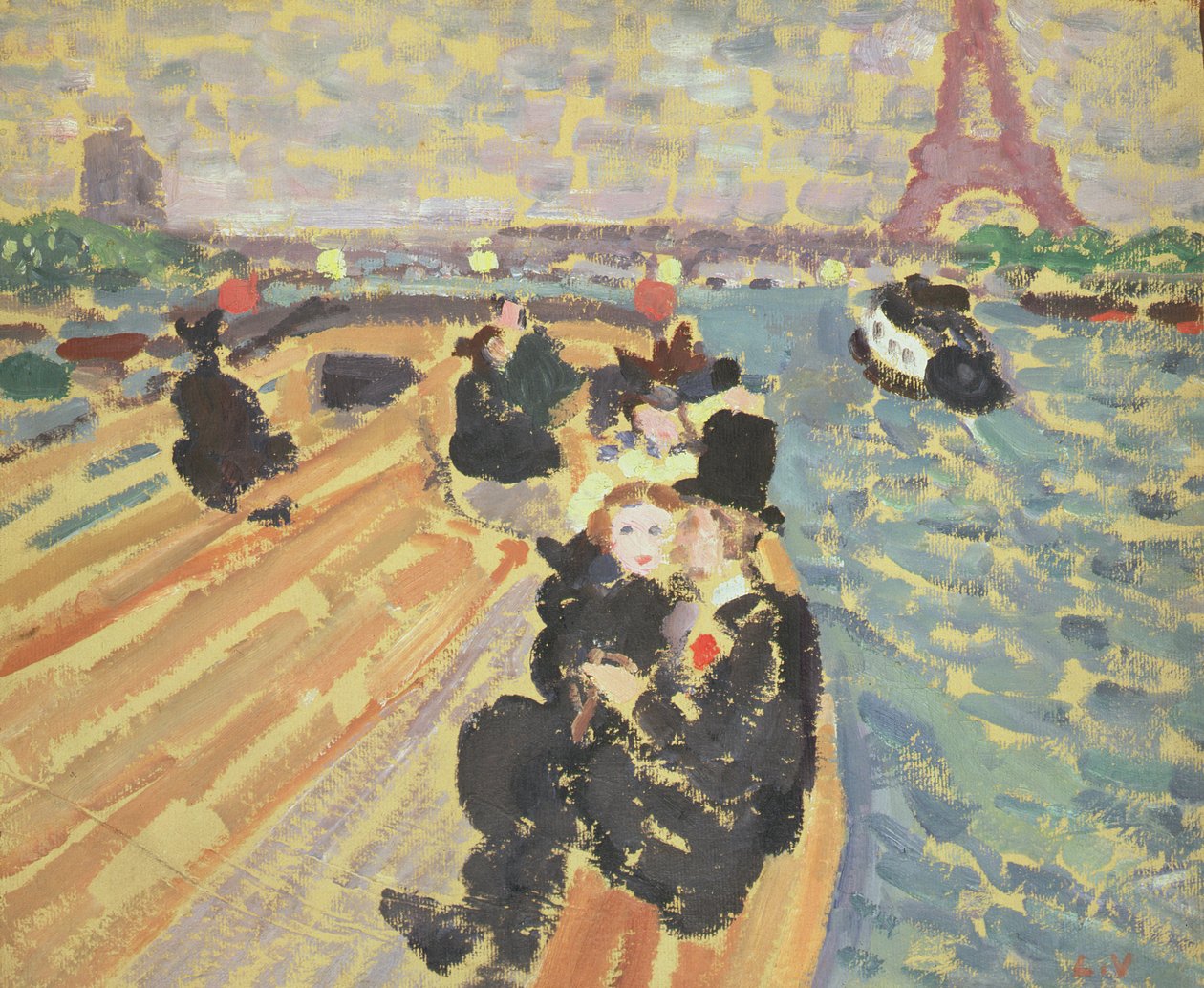 Il Bateau-Mouche da Louis Valtat