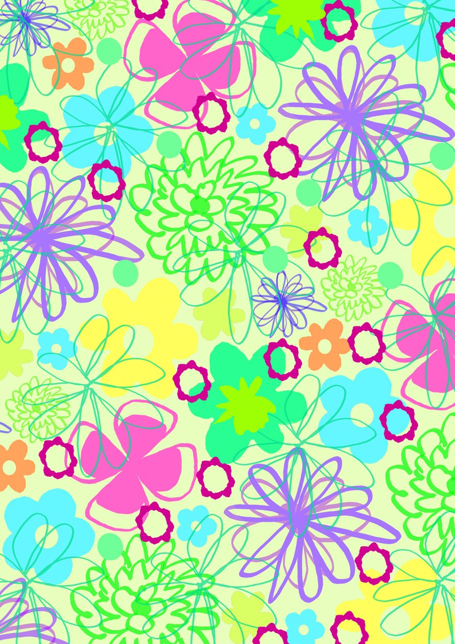 Fiori grafici da Louisa Hereford