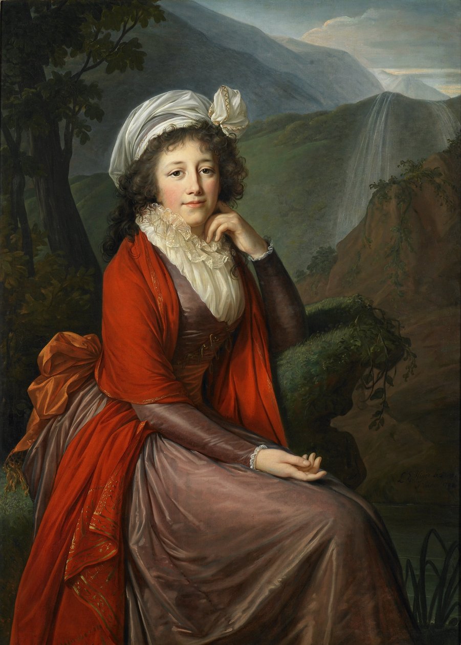 Ritratto della contessa Maria Theresia Bucquoi da Elisabeth Louise Vigee Lebrun