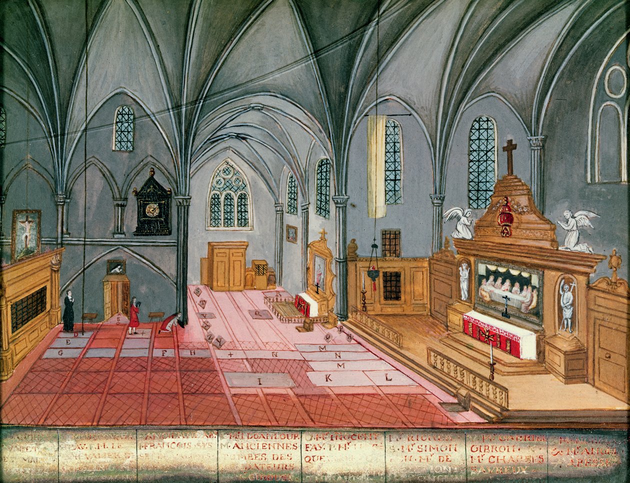 Interno della Chiesa, da 