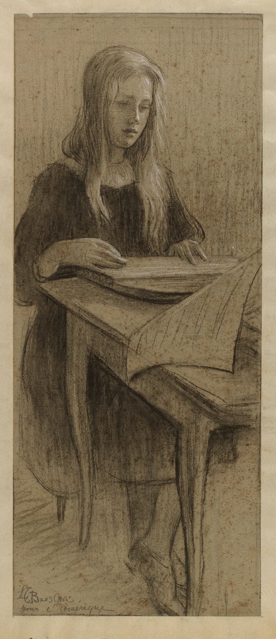 Scolaretta da Louise Breslau