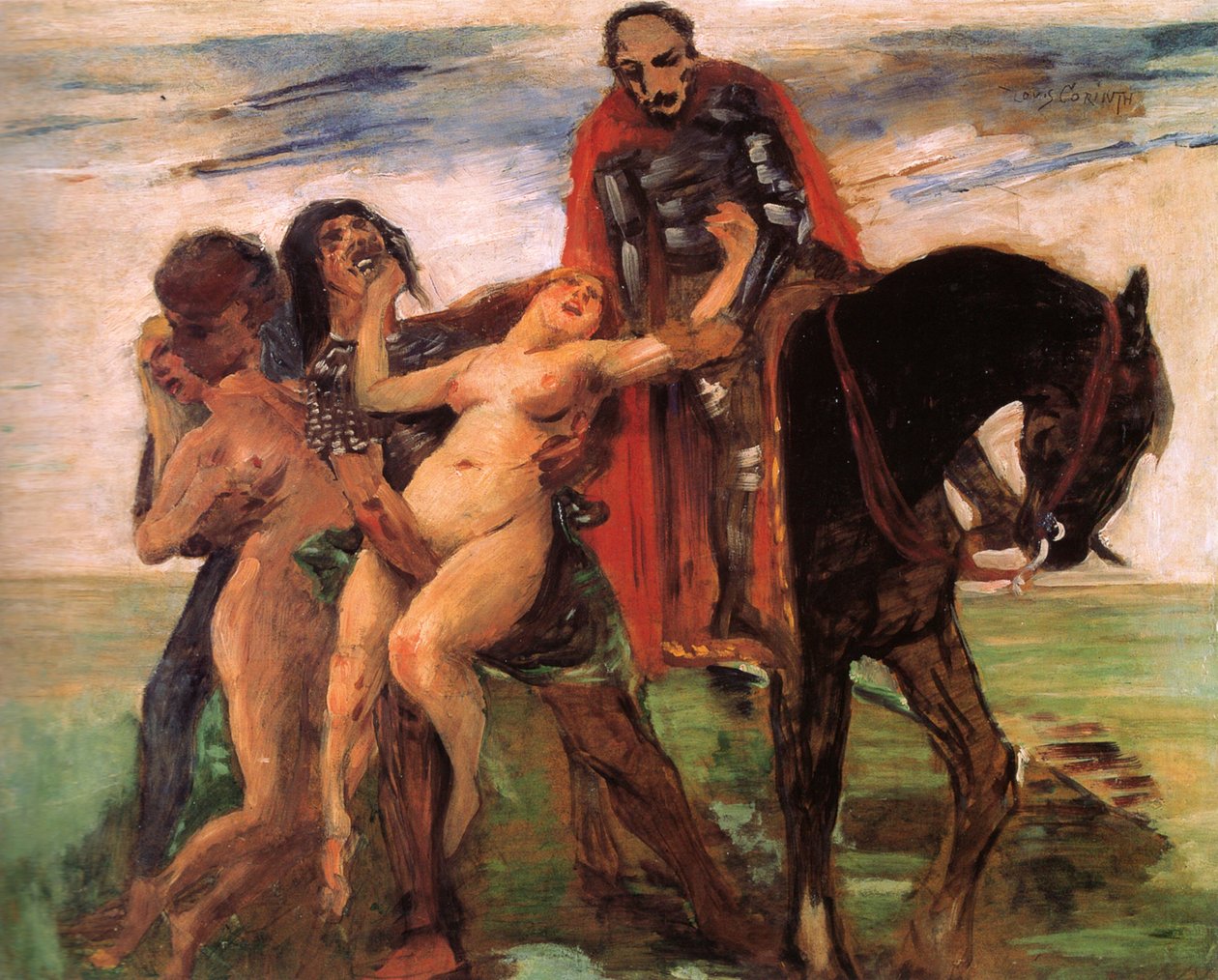 Rapimento delle donne da Lovis Corinth