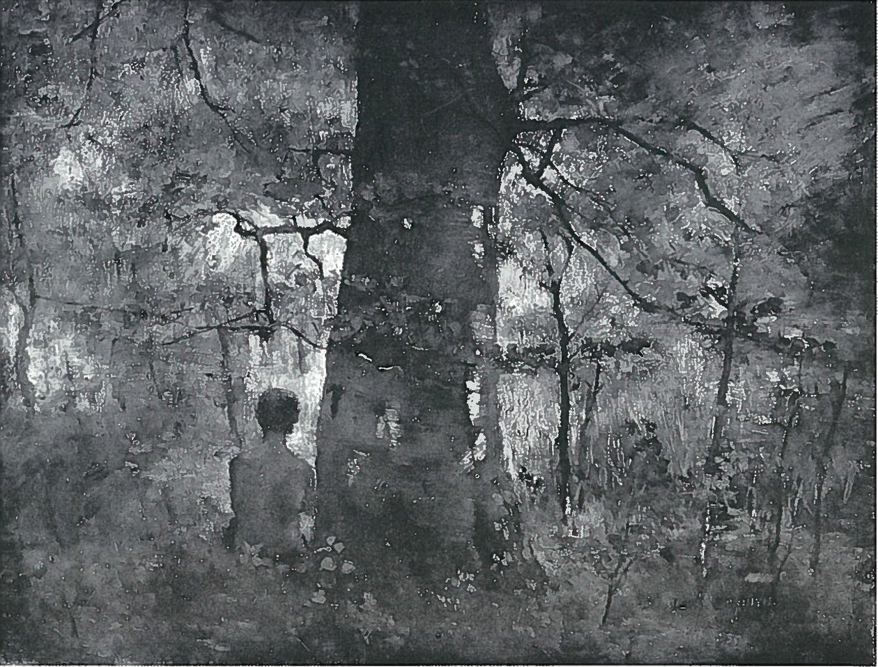 Nel bosco da Lovis Corinth