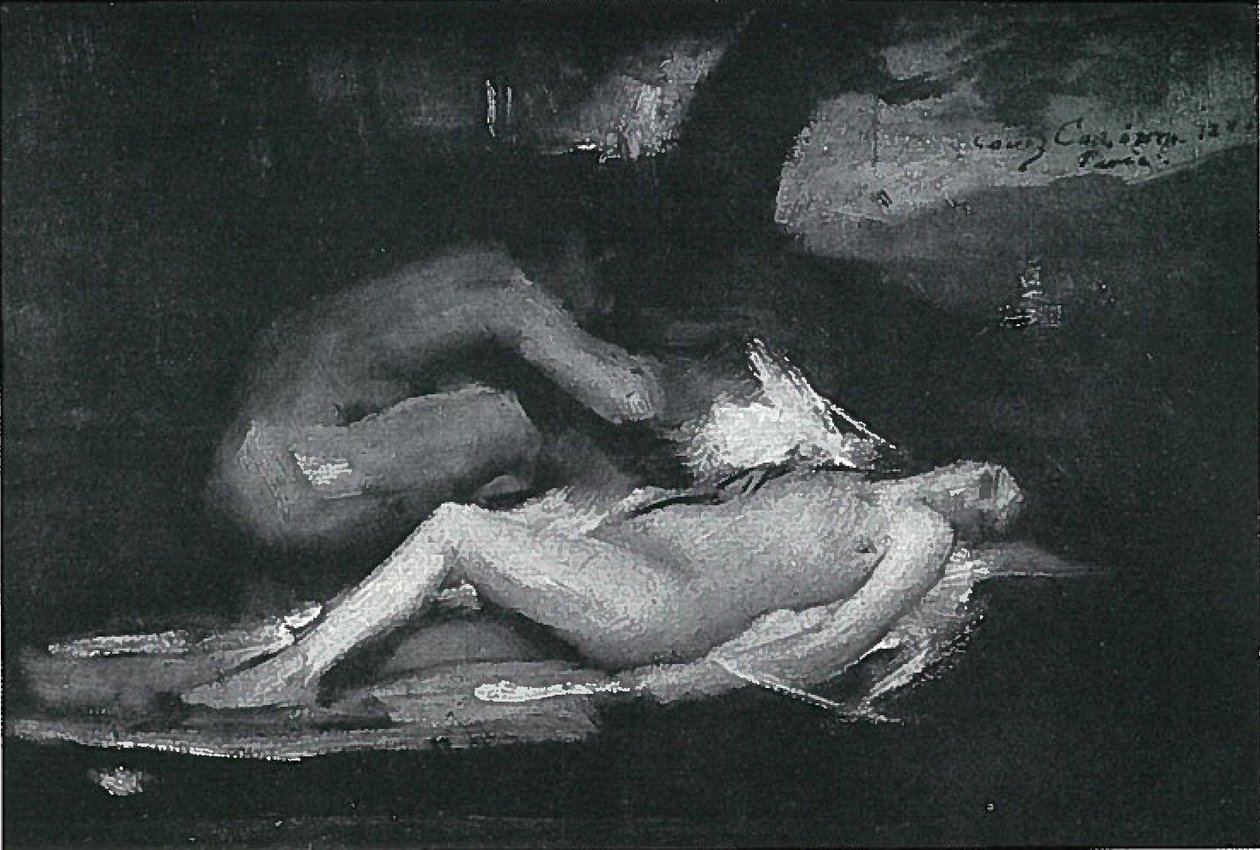 Coppia innamorata da Lovis Corinth