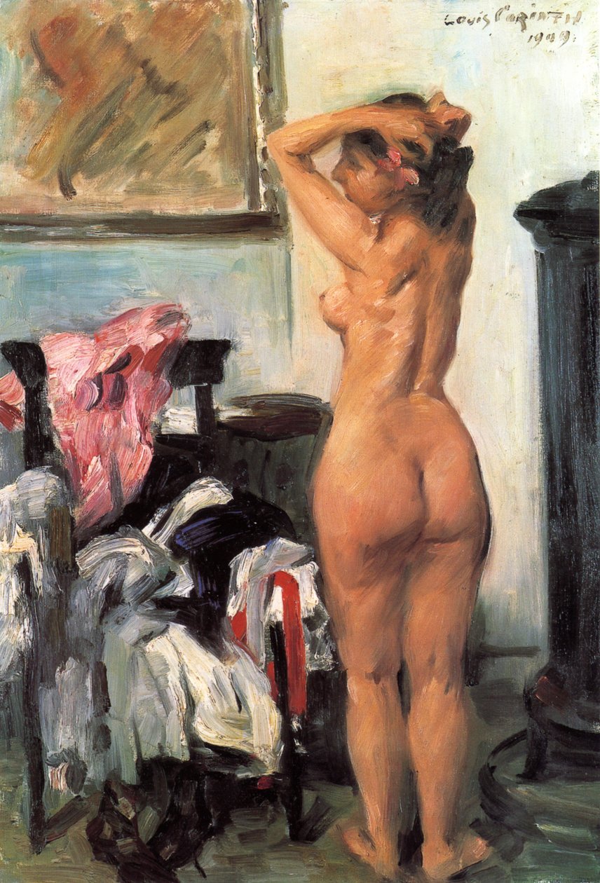 Pausa modello da Lovis Corinth