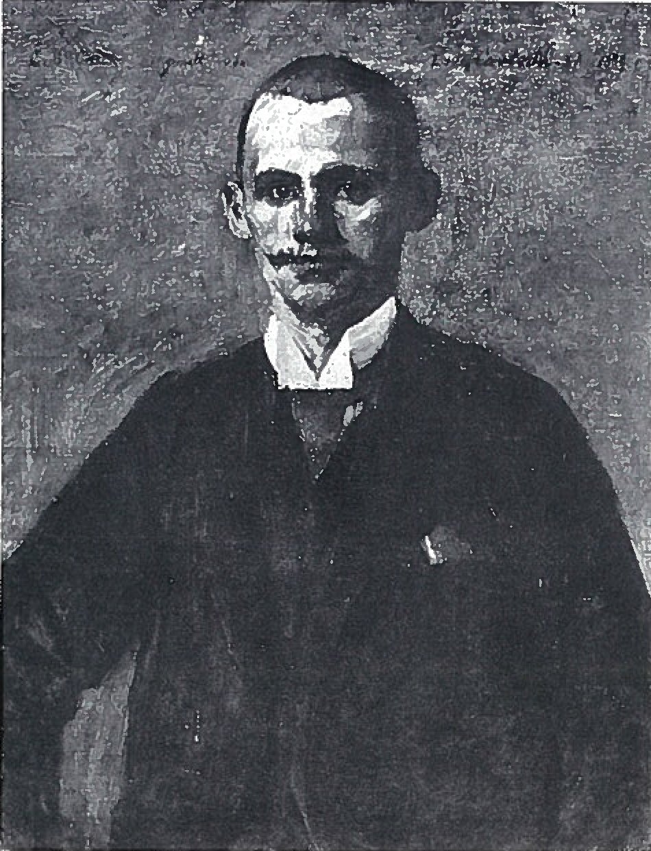 Ritratto di C. Becker da Lovis Corinth