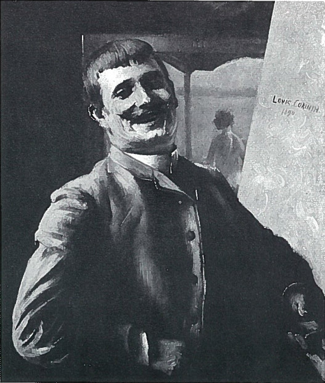 Ritratto del pittore Bublitz da Lovis Corinth