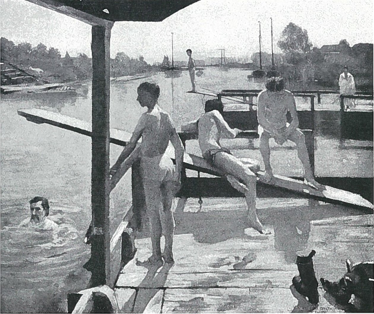 Stabilimento balneare presso Grothe, Königsberg da Lovis Corinth