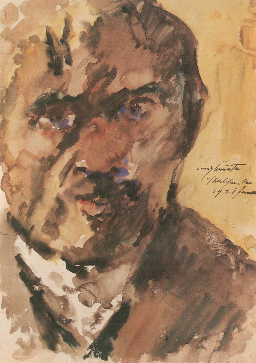Autoritratto da Lovis Corinth