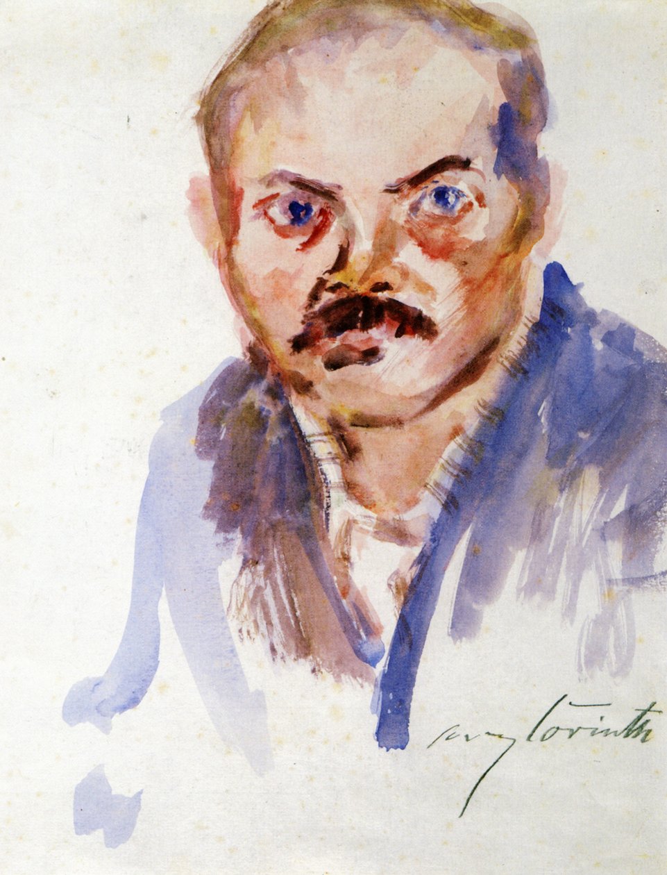 Autoritratto da Lovis Corinth