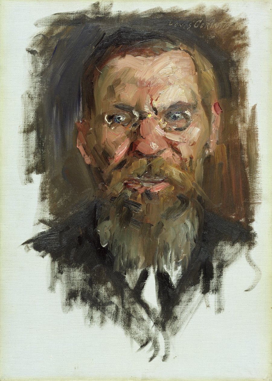 Studio per un ritratto del professor Dr. Eduard Meyer, 1910 da Lovis Corinth