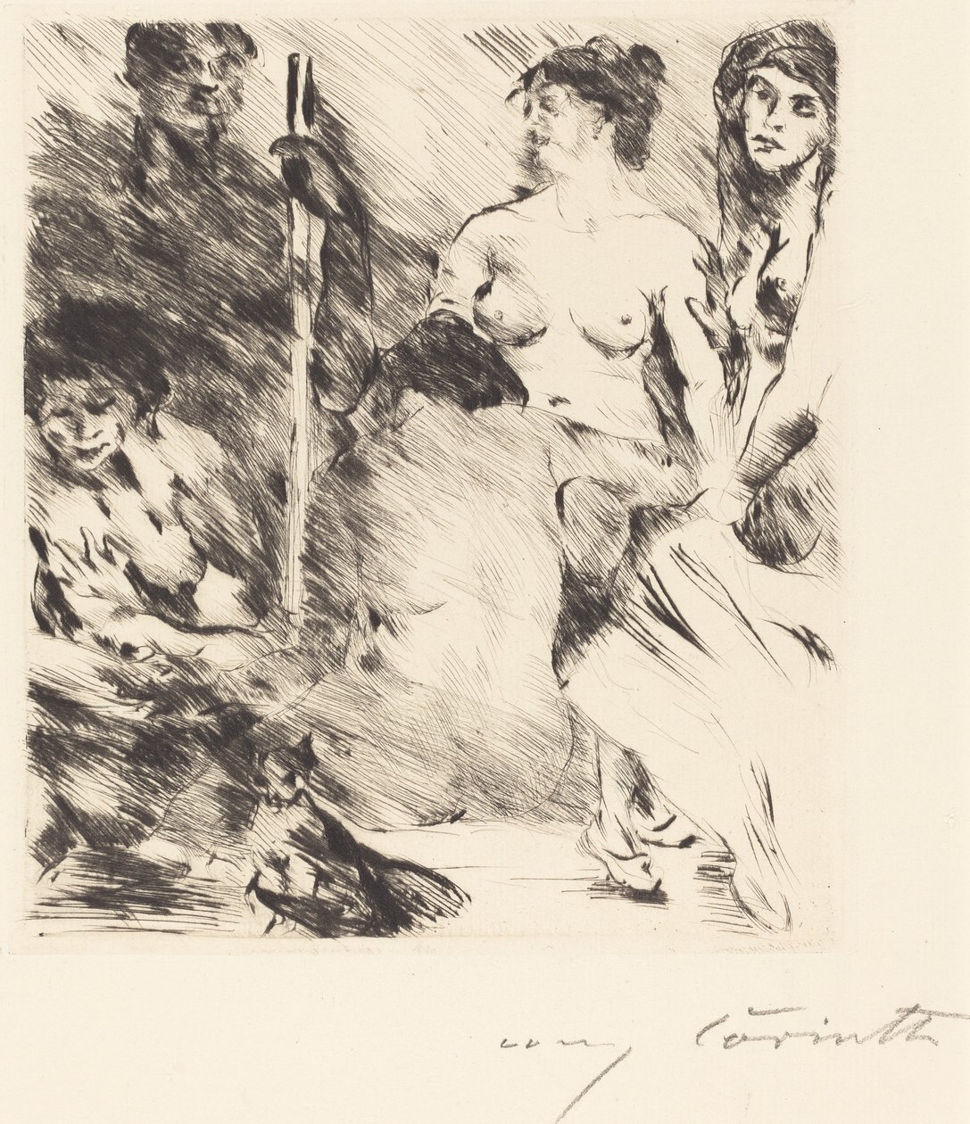 Il Harem da Lovis Corinth