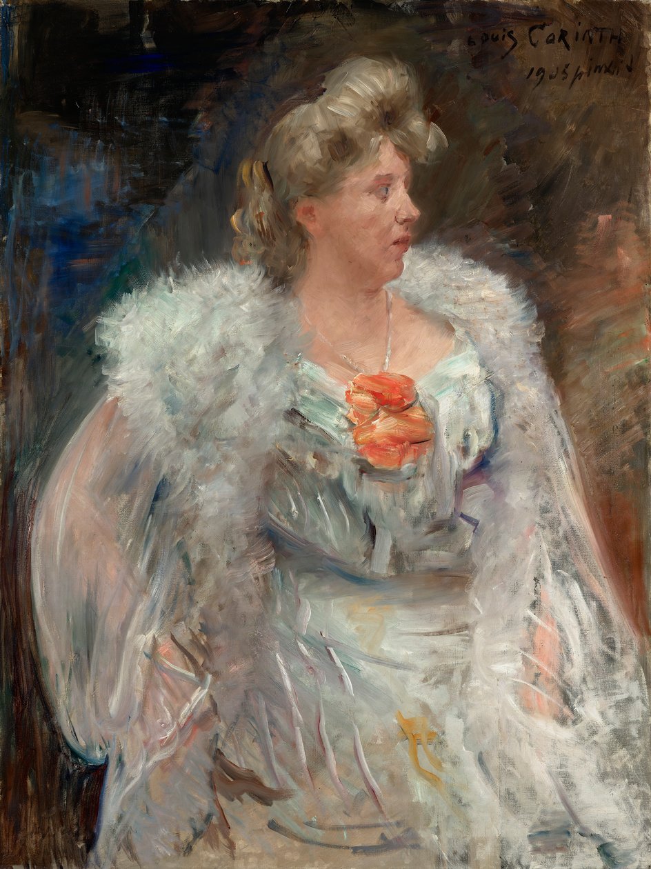 La cantante Frieda Halbe da Lovis Corinth