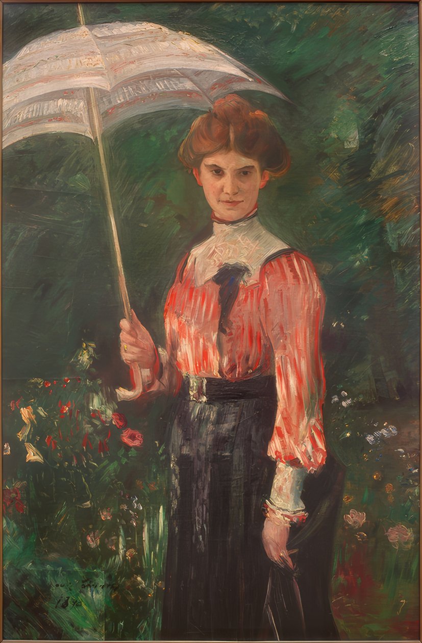 Signora Halbe da Lovis Corinth
