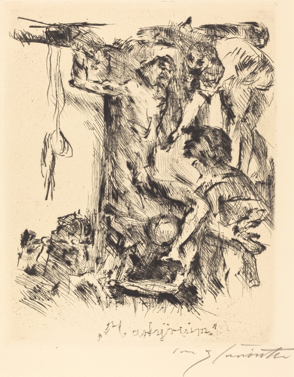 Martirio da Lovis Corinth