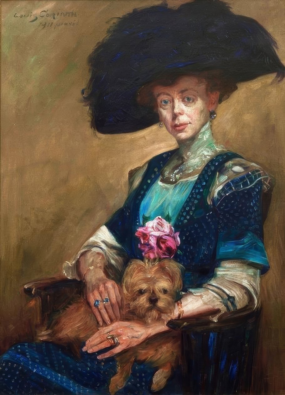 Ritratto di Frau Luther da Lovis Corinth