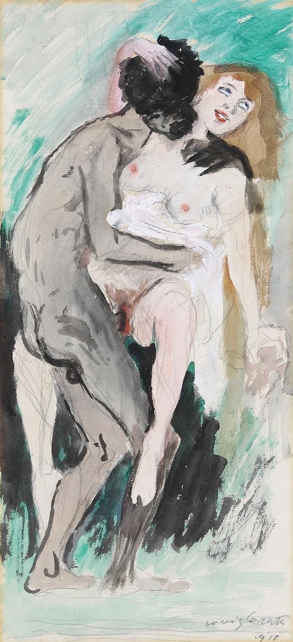 Nero e bionda da Lovis Corinth
