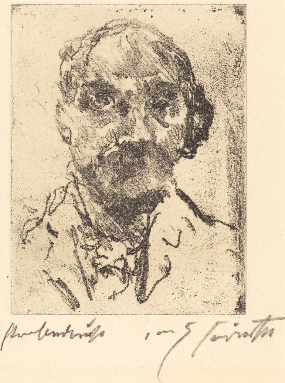 Autoritratto da Lovis Corinth