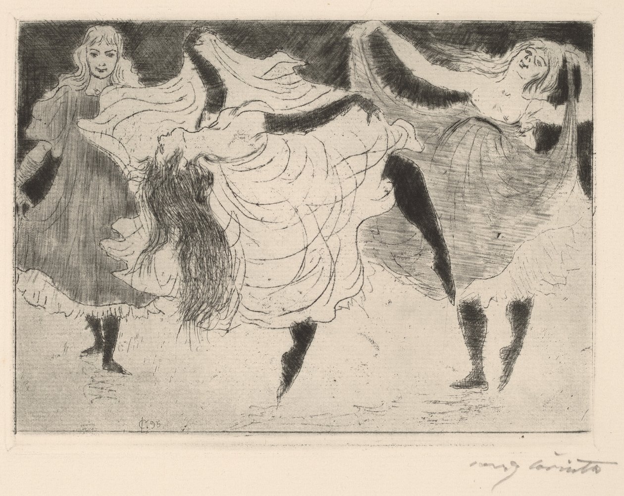 Tänzerinnen da Lovis Corinth