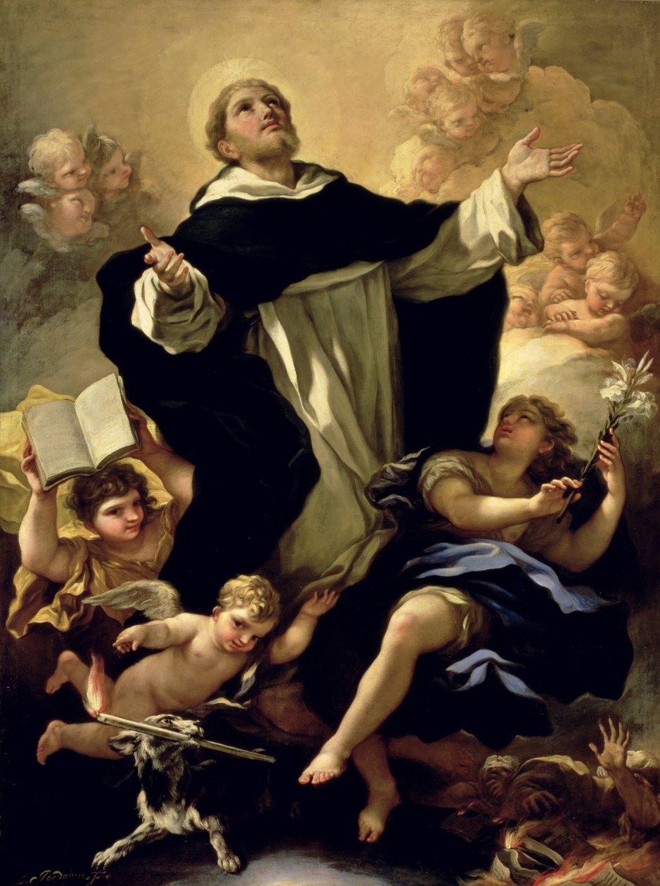 San Domenico, 1170-1221 da Luca Giordano