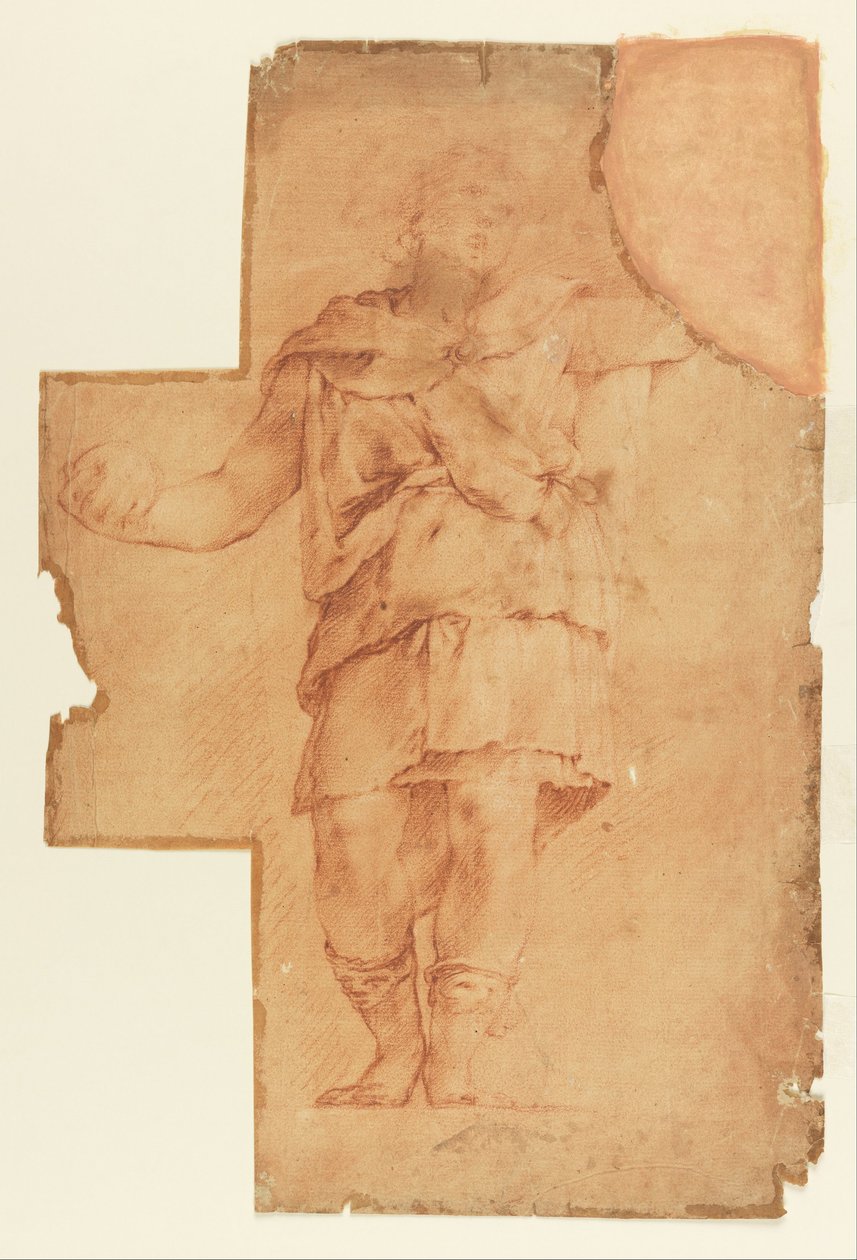 Studio di figura in piedi da Luca Giordano