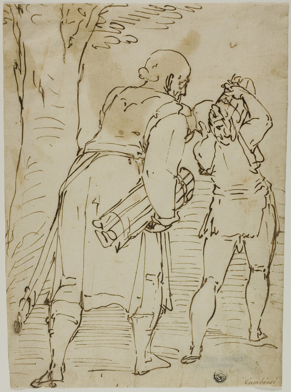Abramo e Isacco da Luca Cambiaso