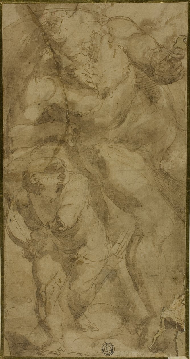 Marte e Cupido da Luca Cambiaso