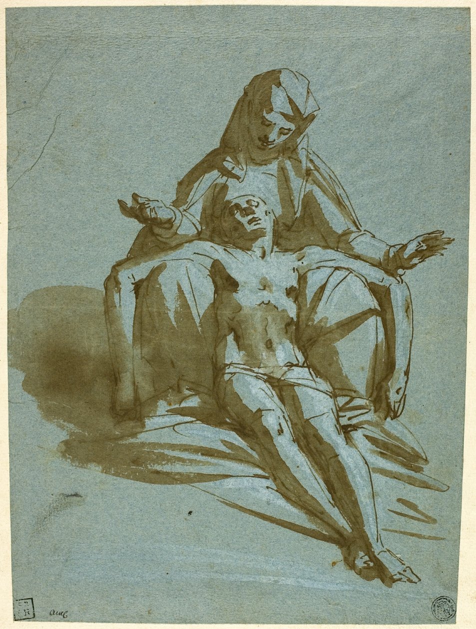 Pietà da Luca Cambiaso