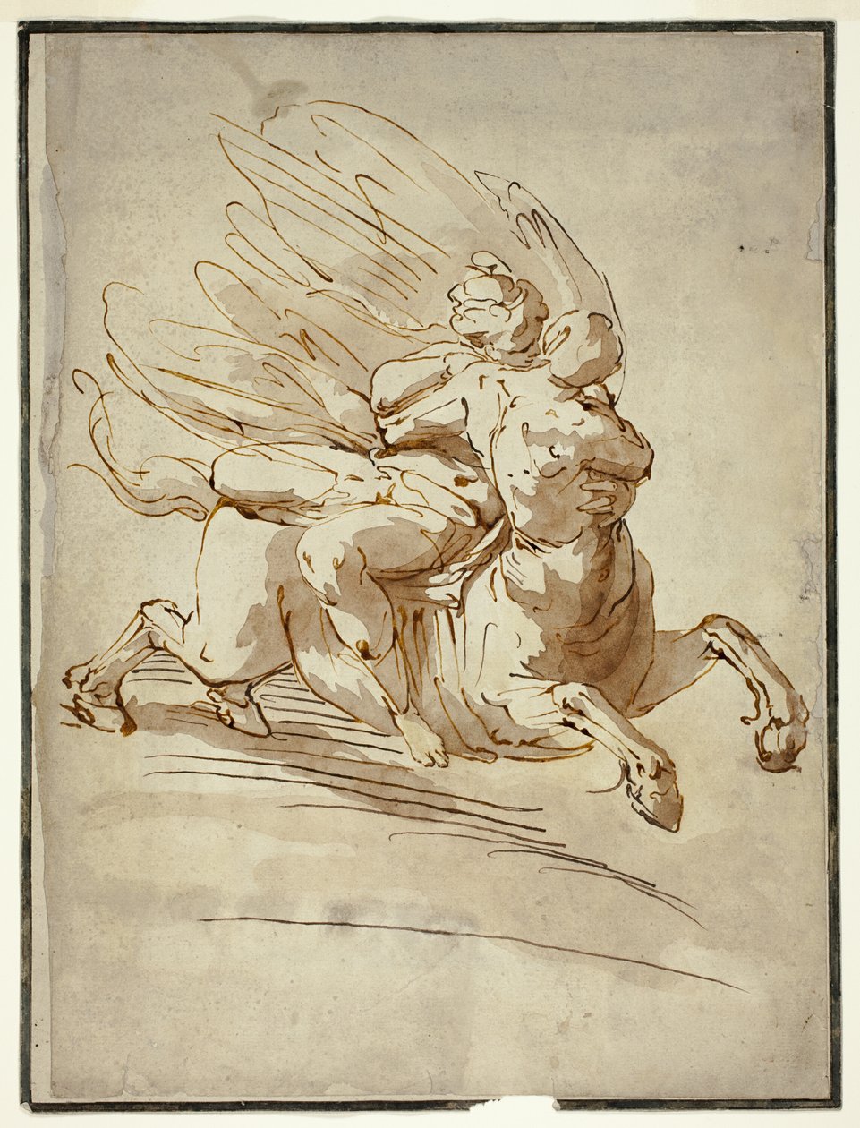 Il ratto di Deianira da Luca Cambiaso
