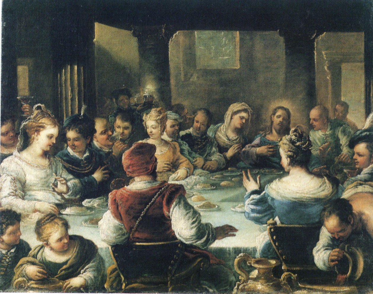 Matrimonio a Cana da Luca Giordano