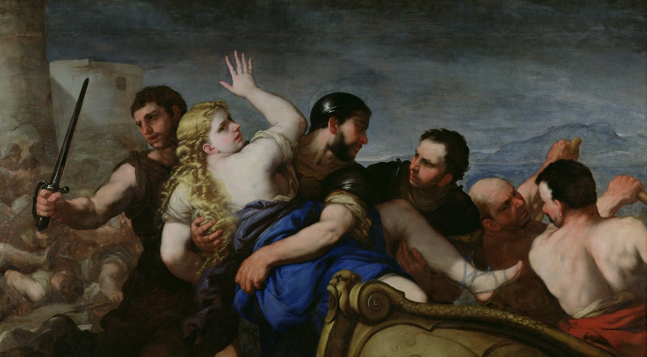Rapimento di Elena da Luca Giordano